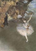 Edgar Degas Baller (The Star) (mk09) oil on canvas